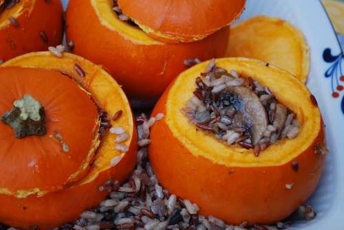 Picture of Stuffed Miniature Pumpkins