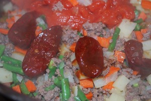 Picture of Lucy's Picadillo Soup, Step 1