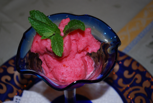 Picture of Pluot sorbet
