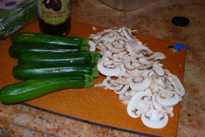 Picture of Zucchini and Mushrooms