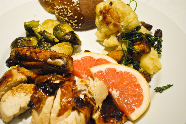 avicas con crne and desert chicken and cauliflower w plantains 062-62-3