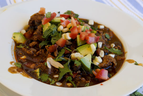Black BEan Turkey Chili 031-3