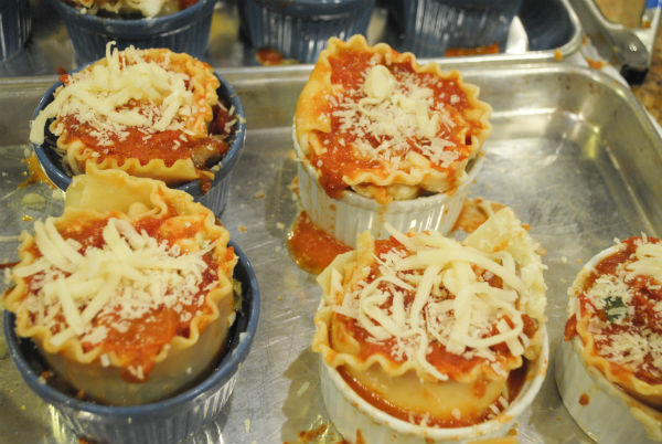 Vegie Lasagne and Individual Fritatta 029-3